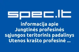 Jungtinės profesinės sąjungos teritorinis padalinys Utenos krašto profesinė sąjunga | spec.lt