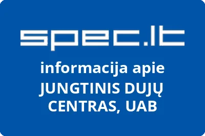 JUNGTINIS DUJŲ CENTRAS, UAB