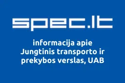 Jungtinis transporto ir prekybos verslas, UAB iliustracija