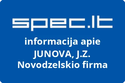 JUNOVA, J.Z. Novodzelskio firma