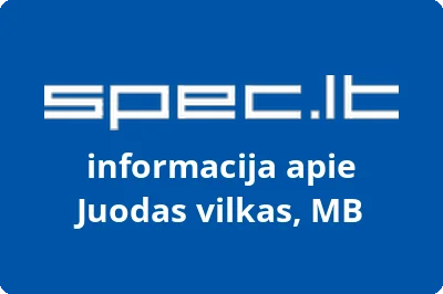 Juodas vilkas, MB | spec.lt