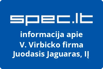 V. Virbicko firma Juodasis Jaguaras, IĮ