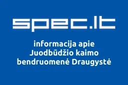 Juodbūdžio kaimo bendruomenė Draugystė | spec.lt