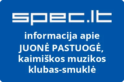 Kaimiškosios muzikos klubas Juonė pastogė