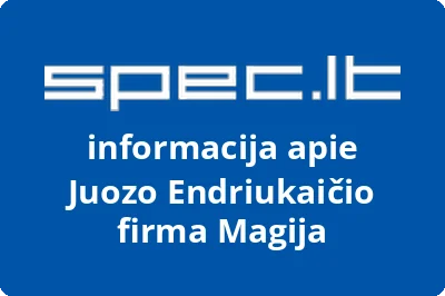 Juozo Endriukaičio firma Magija