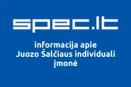 Juozo Šalčiaus individuali įmonė | spec.lt