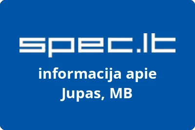 Jupas, MB | spec.lt