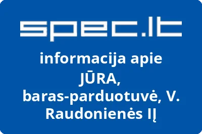 JŪRA, baras-parduotuvė, V. Raudonienės, IĮ