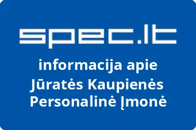 Jūratės Kaupienės personalinė įmonė