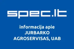 JURBARKO AGROSERVISAS, UAB