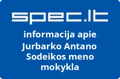 Jurbarko Antano Sodeikos meno mokykla