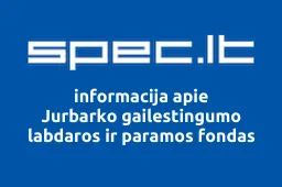 Jurbarko gailestingumo labdaros ir paramos fondas | spec.lt