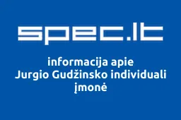 Jurgio Gudžinsko individuali įmonė | spec.lt