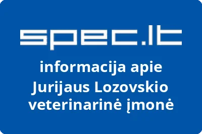 Jurijaus Lozovskio veterinarinė įmonė
