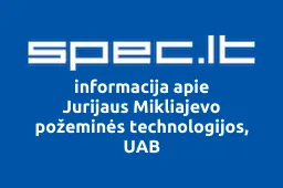 Jurijaus Mikliajevo požeminės technologijos, UAB | spec.lt