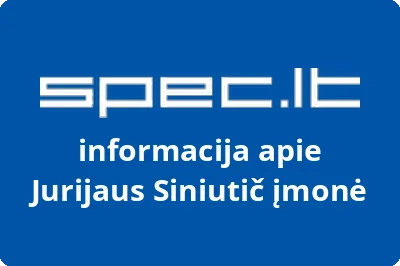 Jurijaus Siniutič įmonė | spec.lt