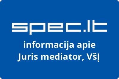 Juris mediator, VŠĮ | spec.lt