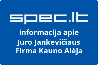 Juro Jankevičiaus Firma Kauno Alėja