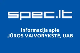 JŪROS VAIVORYKŠTĖ, UAB | spec.lt