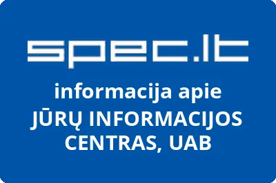 JŪRŲ INFORMACIJOS CENTRAS, UAB