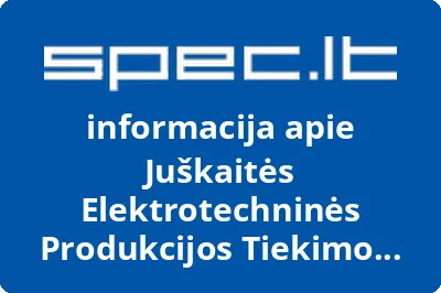 Juškaitės elektrotechninės produkcijos tiekimo įmonė GEDIMA