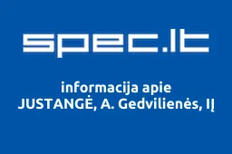 JUSTANGĖ, A. Gedvilienės, IĮ | spec.lt