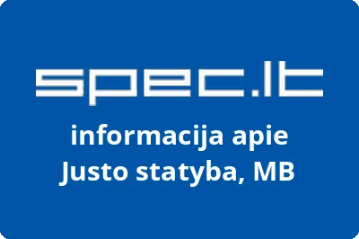 Justo statyba, MB | spec.lt