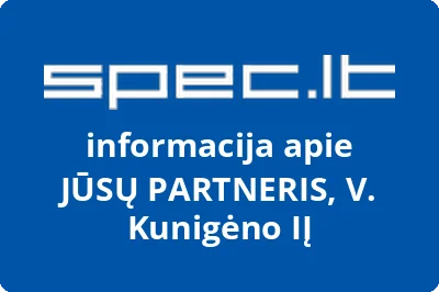 JŪSŲ PARTNERIS, V. Kunigėno, IĮ