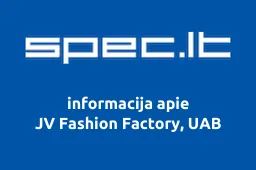JV Fashion Factory, UAB