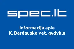 K. Bardausko vet. gydykla | spec.lt