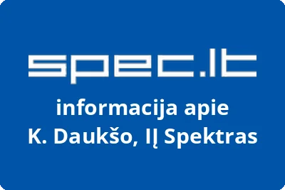K. Daukšo individuali įmonė Spektras
