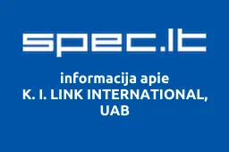 K. I. LINK INTERNATIONAL, UAB | spec.lt