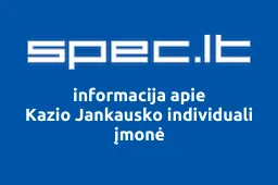 Kazio Jankausko individuali įmonė | spec.lt