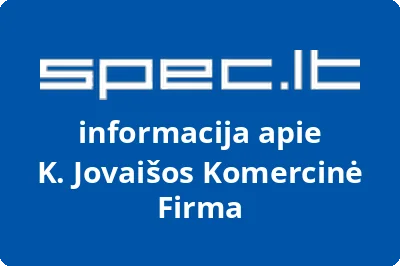 K. Jovaišos Komercinė Firma