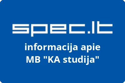 KA studija, MB | spec.lt