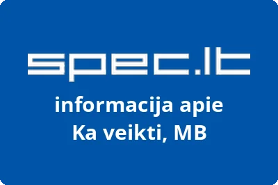 Ka veikti, MB | spec.lt