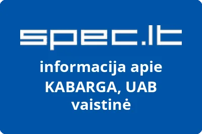KABARGA, UAB vaistinė
