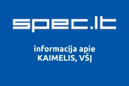 KAIMELIS, VŠĮ iliustracija