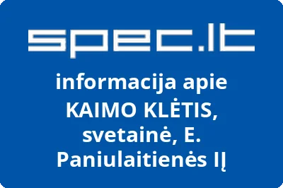 Elonos Paniulaitienės įmonė Kaimo klėtis