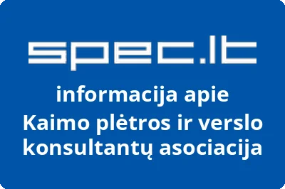 Kaimo plėtros ir verslo konsultantų asociacija