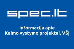 Kaimo vystymo projektai, VŠĮ | spec.lt