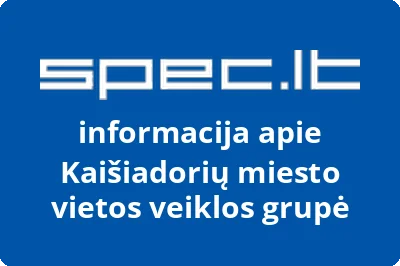 Kaišiadorių miesto vietos veiklos grupė | spec.lt