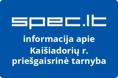 Kaišiadorių r. priešgaisrinė tarnyba