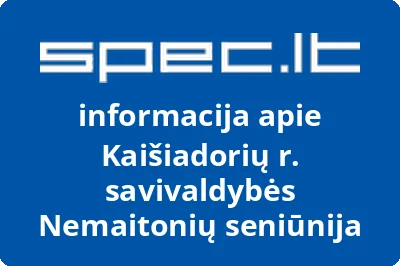 Kaišiadorių r. savivaldybės Nemaitonių seniūnija