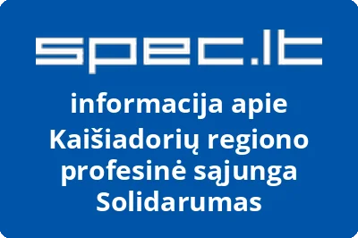 Kaišiadorių regiono profesinė sąjunga Solidarumas