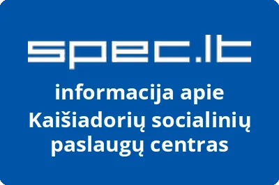 Kaišiadorių socialinių paslaugų centras