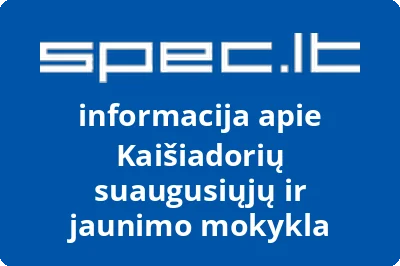 Kaišiadorių suaugusiųjų ir jaunimo mokykla