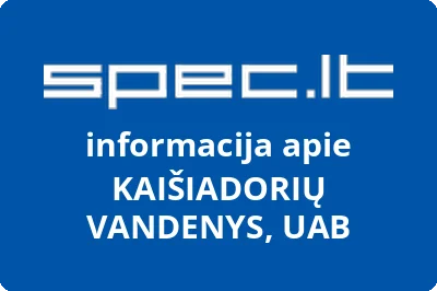 Kaišiadorių vandenys, UAB