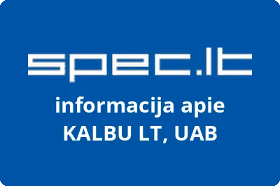 Kalbu LT, UAB
