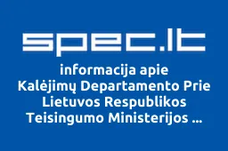 Kalėjimų Departamento Prie Lietuvos Respublikos Teisingumo Ministerijos Laisvės Atėmimo Vietų Ligoninės Pareigūnų Profesinė Sąjunga iliustracija